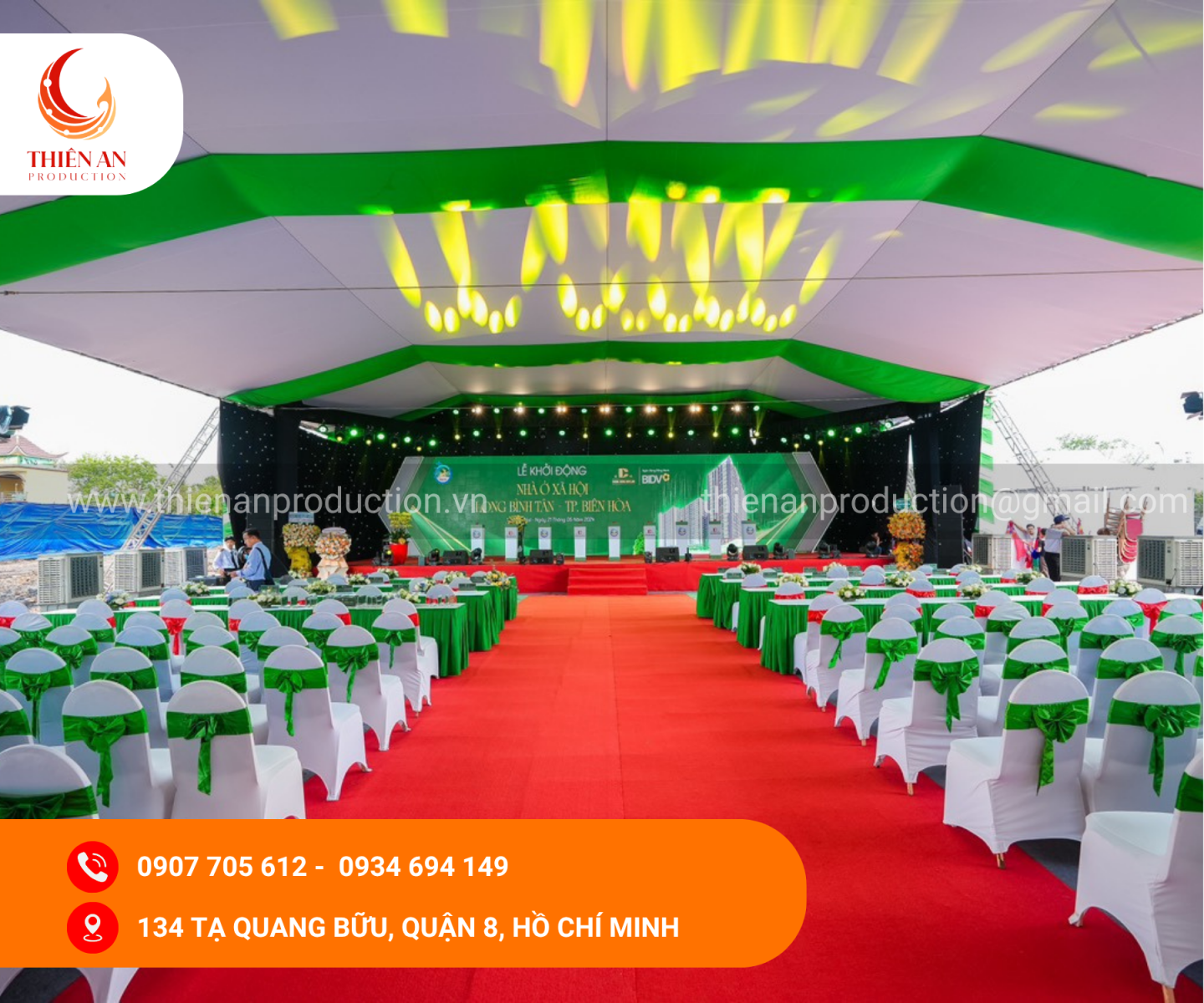 Sự kiện doanh nghiệp 250 khách