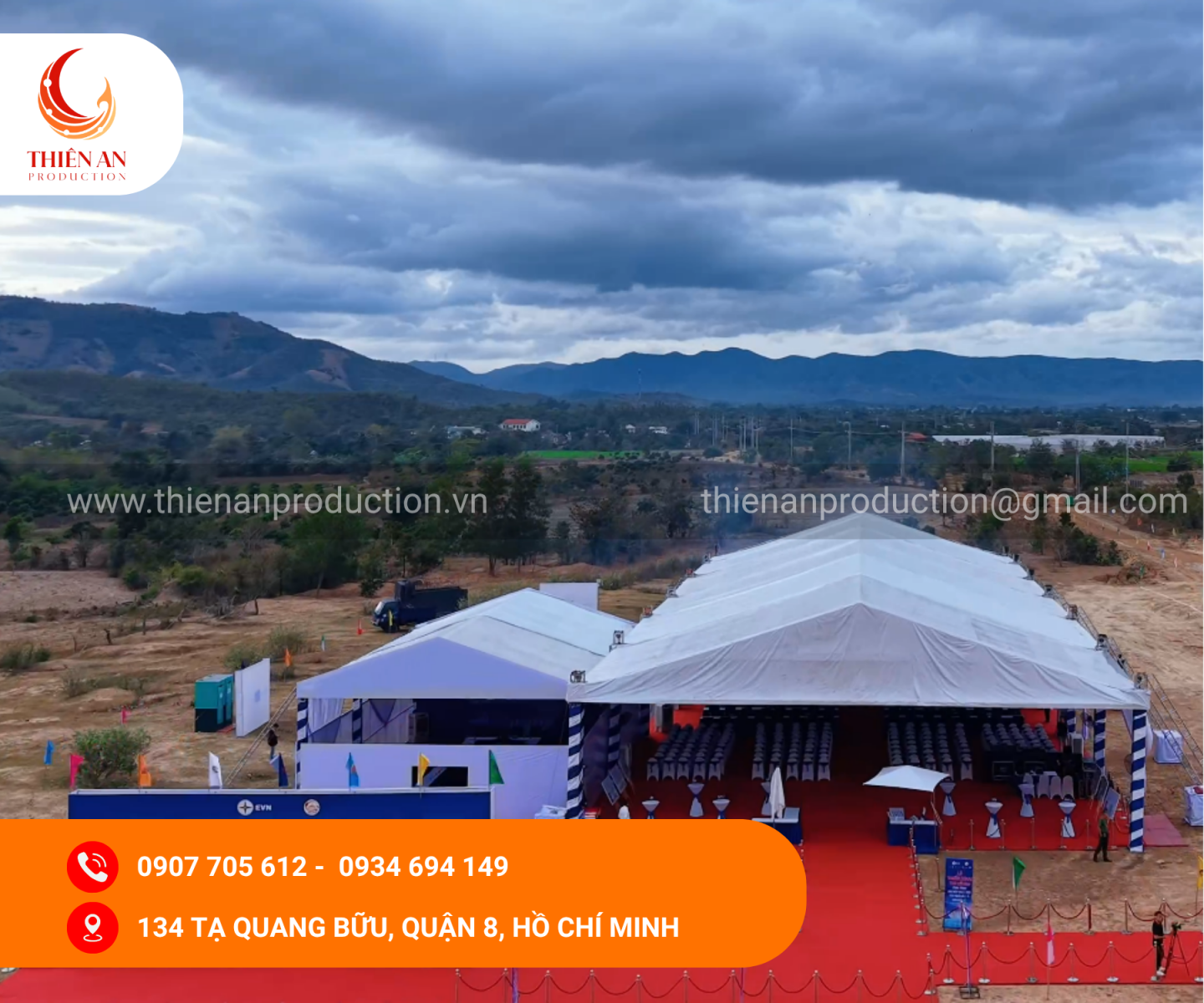 Nhà bạt tùy chỉnh