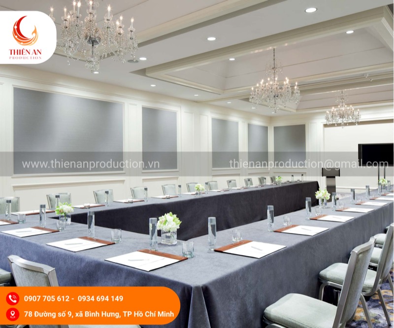 Cho thuê bàn ghế sự kiện Thiên An Production
