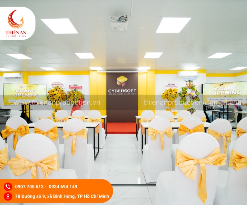 Setup hội nghị doanh nghiệp