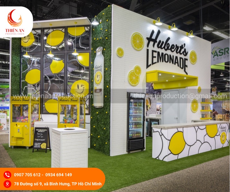 Thi công booth activation Thiên An Production