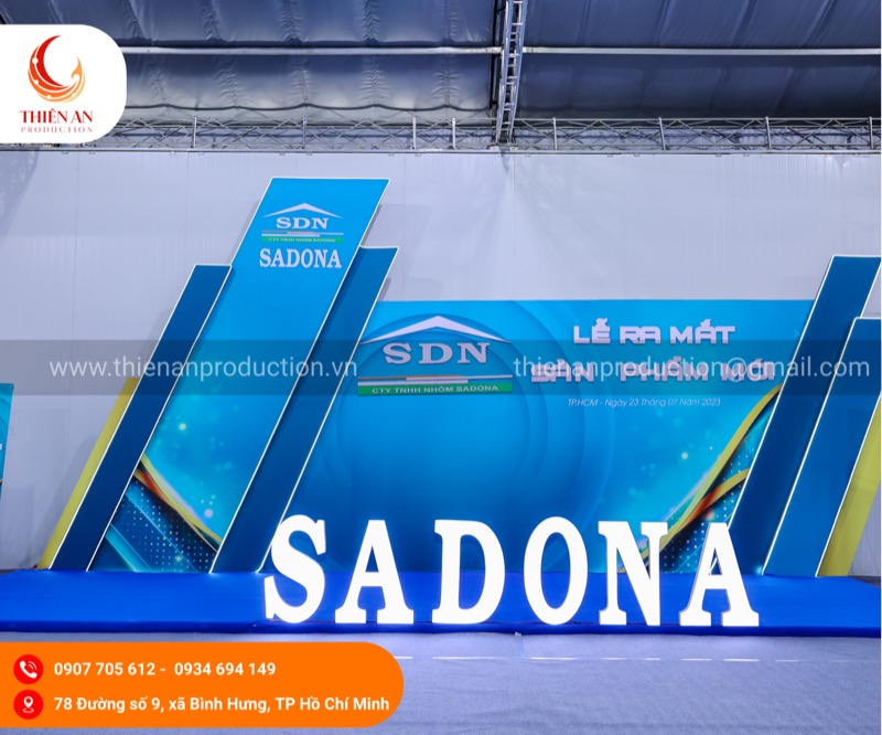 Thi công photobooth sự kiện Thiên An Production