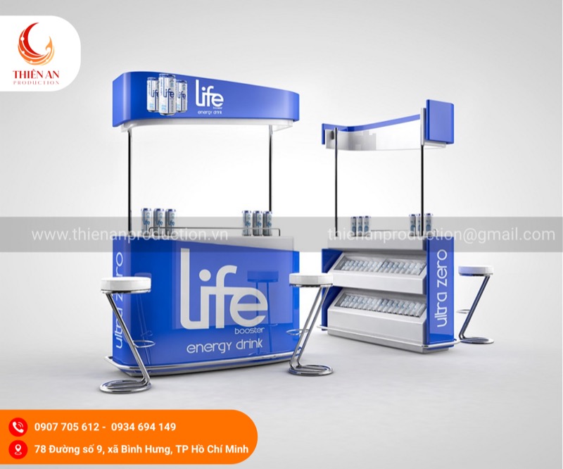 Booth sampling activation