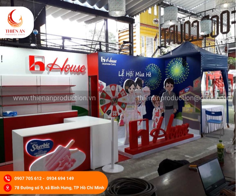 Booth trưng bày tiêu chuẩn