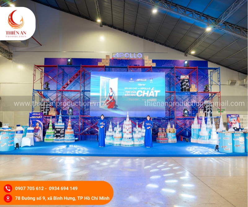 Booth trưng bày thương hiệu